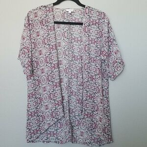 Lularoe Bianka kimono topper size 3